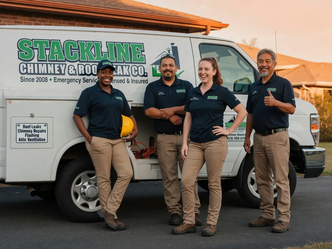 Chimney flashing repair company in Berea, SC